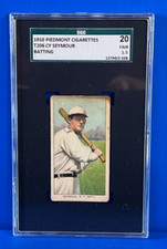 1909-11 T206  Cy Seymour Batting Piedmont SGC 1.5