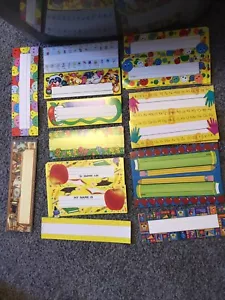 130 Pieces Desk Nameplates. Several Types And Sizes - Picture 1 of 10