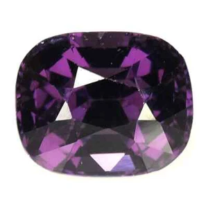 1.46 Ct _PINKISH PURPLE CLR GIT CERTIFIED NATURAL SPINEL CUSHION LOOSE GEMSTONES - Picture 1 of 12