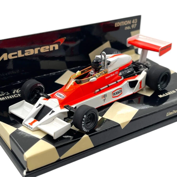 Modellino F1 Minichamps 1/43 McLaren Ford M26 J. Hunt #1 1977 Limited Edition - Immagine 1 di 1