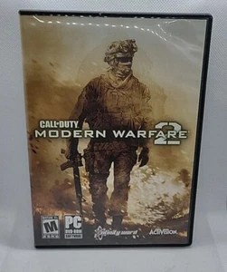 Videojuego de computadora Call of Duty Modern Warfare 2 PC DVD-ROM 2 discos completos - Imagen 1 de 5