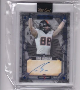 2023 Wild Card 5 Card Draw Luke Musgrave Rookie Auto #1/1 Packers One Of One SSP - Bild 1 von 1