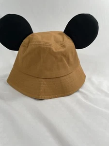 Sombrero de sol con cubo de poliéster negro inspirado en Mickey para mujer talla única - Imagen 1 de 6