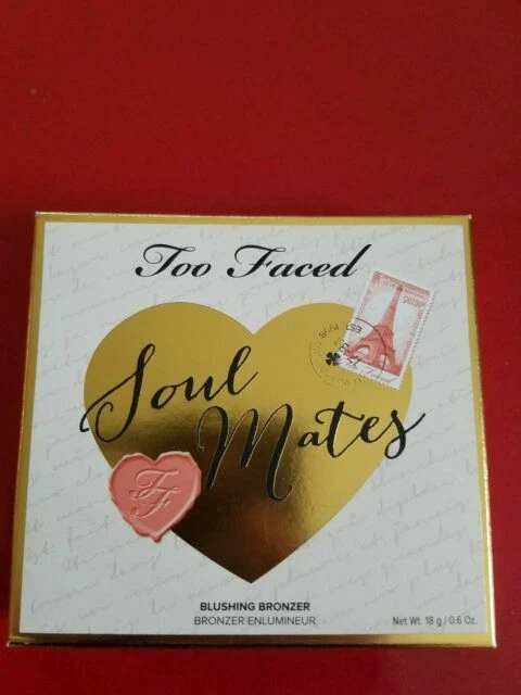 Too Faced Soul Mates Blushing Bronzer Duo Carrie & Big Full Size 18g