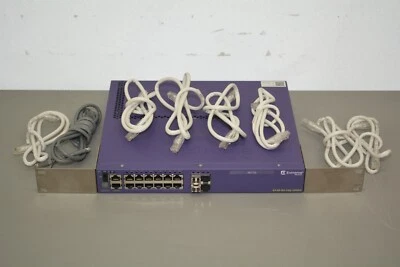 ^ Extreme Networks X440-G2-12P-10GE4 (TAA) 12-Port Ethernet Switch #X516 - Image 1 of 4