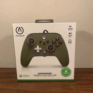 Power A Enhanced Wired Controller XBOX Green - Picture 1 of 5