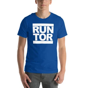 TORONTO BLUE JAYS / RAPTORS Run Style T-SHIRT Baseball / Basketball TOR Team Tee - Picture 1 of 16