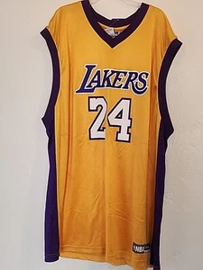 Kobe Bryant #24 NBA Gelb Vintage Trikot Größe 2XL - Bild 1 von 4