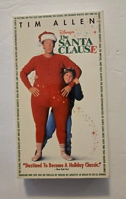 1995 Vintage The Santa Clause Movie VHS Tape Tim Allen Christmas Disney Vintage  - Image 1 of 3