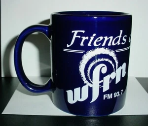 WFRN FM 93,7 Christlicher Radiosender Kaffeebecher Tasse West Lafayette Steingut - Bild 1 von 6