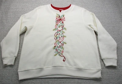 Suéter Shenanigans bordado para mujer talla mediana vacaciones de Navidad Foto 1 de 4