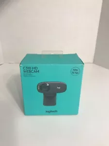 NIB 2018' Logitech C310 HD Webcam 720p 30fos Widescreen BuitIn Microphone Damage - Picture 1 of 8