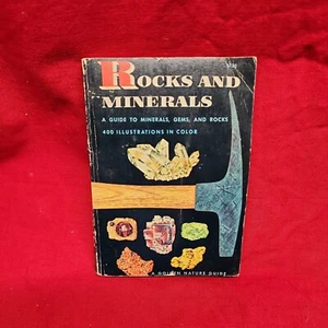 rocks and minerals golden nature guide 1957 - Picture 1 of 14