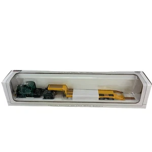 Speccast 1:50 Green Die Cast Metal WC Semi Truck Lowboy Trailer #38000 - Picture 1 of 4