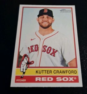 2025 TOPPS HERITAGE BASEBALL HIGH NUMBER SP #419 KUTTER CRAWFORD BOSTON RED SOX - Picture 1 of 2
