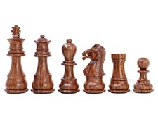 Galaxy Staunton Wooden Chess Set Pieces King size 3" Triple Weighted   