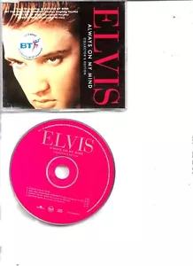 ELVIS PRESLEY RARE MAXI CD ALWAYS ON MY MIND - Picture 1 of 1