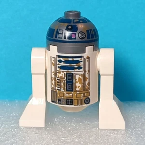 Lego muddy R2-D2 Star Wars minifigure droide 2018 da Yodas Hut 75208 - Foto 1 di 6