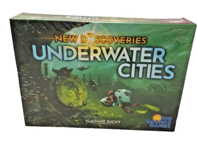 RIO GRANDE GAMES Underwater Cities New Discoveries Brettspiel - Englisch - Neu OVP 2. Wahl *