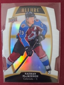 2019-20 Nathan MacKinnon WHITE RAINBOW Upper Deck Allure #42 Colorado Avalanche