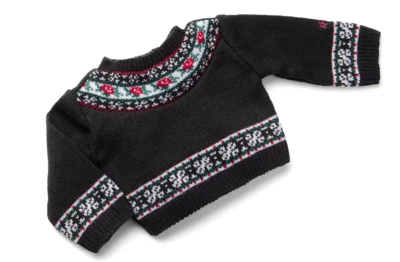 American Girl Janie & Jack Rose Fair Isle Sweater for 18 inch Dolls New - Image 1 of 4
