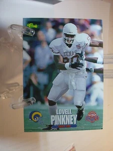 1995 Classic NFL Rookies #74 - Lovell Pinkney - St. Louis Rams 95-255 - Picture 1 of 2