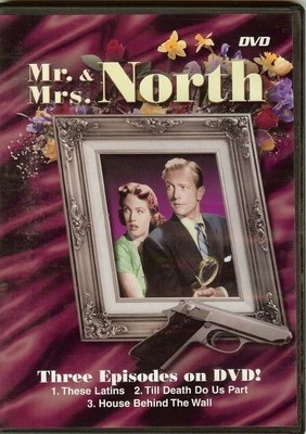 Mr & Mrs North -Three Episodes On DVD w Richard Denning - USED Foto 1 de 2