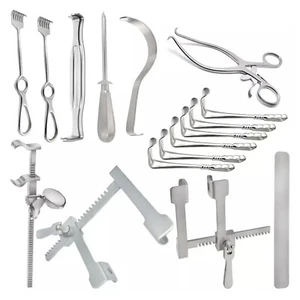 Juego de 17 piezas de instrumentos de retractor para procedimientos quirúrgicos juego de cirugía de retractor - Imagen 1 de 2