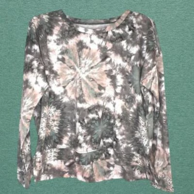 NUEVA Sudadera Onzie X Revolve Ligera Talla PEQUEÑA/MEDIANA Tie Dye Alta Baja Foto 1 de 4