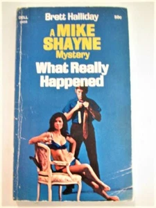 Brett Halliday A Mike Shayne Mystery WAS WIRKLICH PASSIERT IST 1970 Fotocover PB - Bild 1 von 3