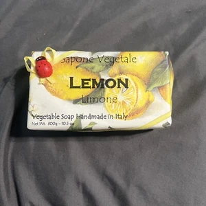 Sapone Vegetale ZITRONE Seife Stück Handarbeit in Italien 10,5oz - Bild 1 von 6