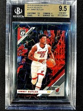 Jimmy Butler 2019-20 Donruss Optic Black Velocity Holo Prizm /39 BGS 9.5 G1492