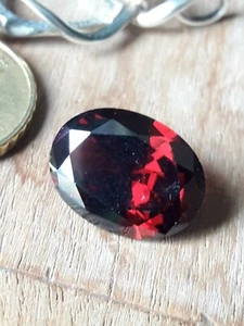 grenat pyrope clair du Mozambique 11 carats ! - Imagen 1 de 9