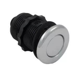 Tecmark MPT-57570-3428 Bouton pneumatique pour courte distance, mini, plat, chro - Imagen 1 de 3