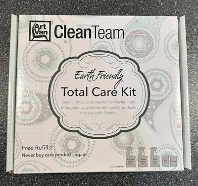 Art Van Clean Team Furniture Care Kit Earth Friendly Leather Wood All Purpose - Image 1 of 2