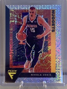 2020-21 Panini Flux Nikola Jokic Silver Mojo Prizm #43