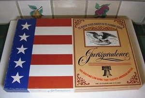 JURISPRUDENCE BRETTSPIEL (1974) (Gerichtssaalstrategie) Limited Edition (komplett) - Bild 1 von 2