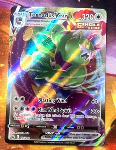 Tornadus VMAX 125/198 Swsh06: Sword & Shield - Chilling Reign Holo - Picture 1 of 2