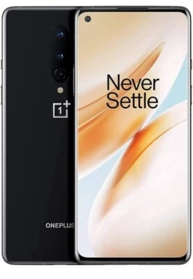 OnePlus 8 5G- 128GB - Onyx Black (T-Mobile) Unlocked - Image 1 of 4