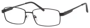 JUBILEE J5904 MEN'S METAL EYEGLASSES 58-17-150 SATIN BLACK WITH SOFT CASE - Picture 1 of 1