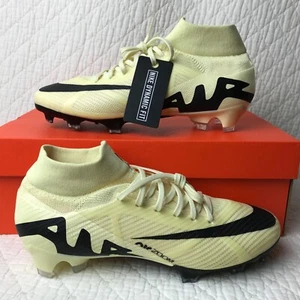 Nike Zoom Superfly 9 Pro FG Soccer Cleats Men’s SZ 9.5 Lemonade/Black DJ5598-700 - Picture 1 of 13