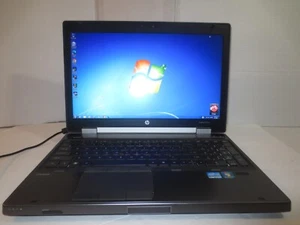HP ELITEBOOK 8560W 15.6" CORE i7-2720@2.2GHz 8GB RAM 1TB HDD WIN 7 OFF 13 (2) - Picture 1 of 5