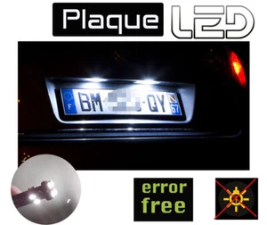 Per Renault ESPACE 4 2 Lampadine LED Bianche Per Targa Anti Errore - Foto 1 di 3