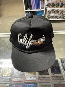 Vintage California Satin SnapBack Youngan Hat OS - Picture 1 of 6
