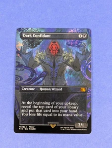 MTG Magic: FINAL FANTASY: Dark Confidant Borderless #0334 Mythic - NM - Picture 1 of 2
