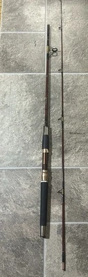 GARCIA Custom 2703 6’5” Fishing Rod With Leather & Hard Case. Free Shipping - Image 1 of 4
