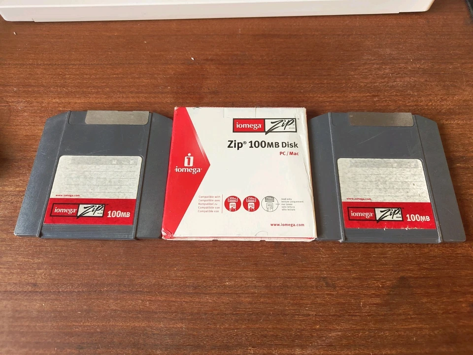 Iomega Zip 100mb Disks X3 - Image 1 of 1