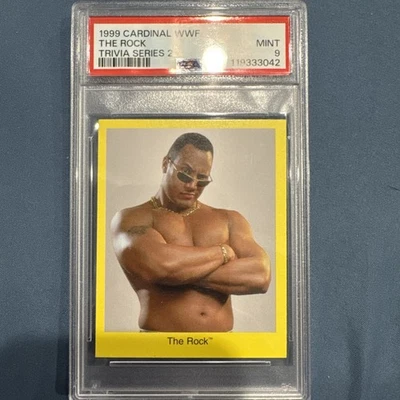 The Rock 1999 WWF Trivia Series 2 - Image 1 of 2