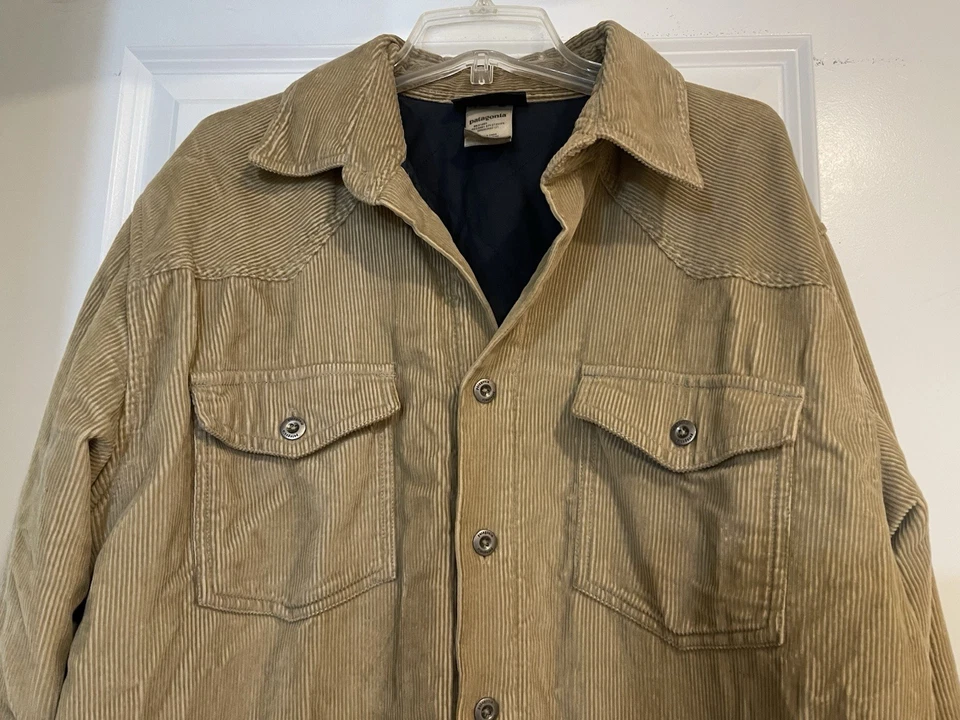 Patagonia Corduroy Lined Jacket Mens M Organic Cotton See Photos - Image 1 of 4