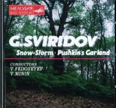 Georgy Sviridov : Georgy Sviridov: Snow-Storm/Pushkin's Garland CD (2004) - Image 1 of 2